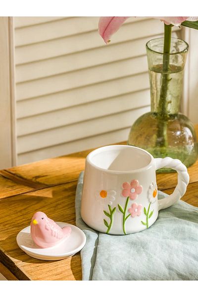 LC Waikiki Lcw Home Mixed Printed Ceramic Mug 370 ml