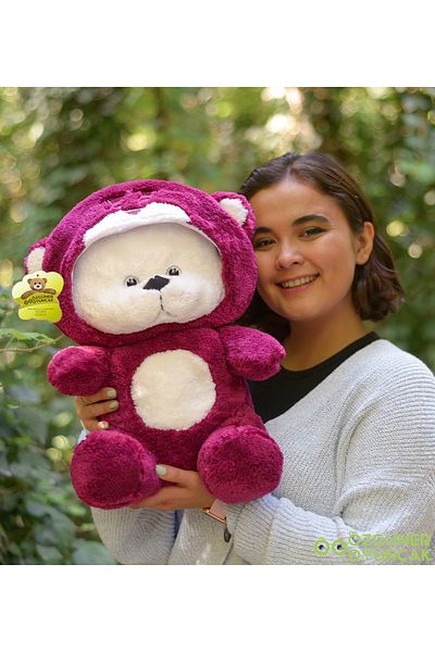 Bora Toys Uykumcuk Gold Hooded Plush Bear Special for Lover 70 Cm (100% DOMESTIC)