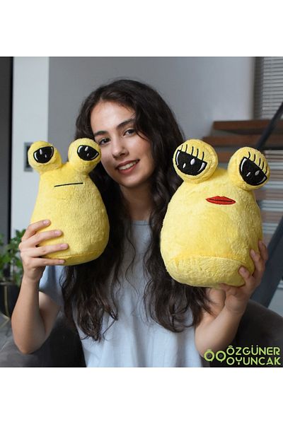 Özgüner Oyuncak 25cm Cute Plush Toy - Galactic Poe: Your Alien Friend