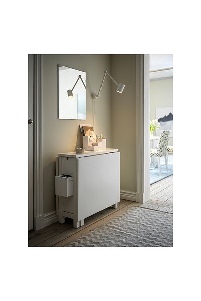 IKEA LÄRBRO Mirror 48x60 cm – Vertical/Horizontal Mount, Bathroom Safe, IKEA