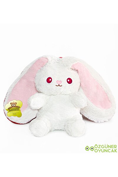 Pababo 50 Cm Çilek Çantalı Tavşan Sevgiliye Özel