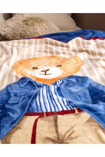 Madame Coco Bedruckte Wellsoft-Decke „Marnay“