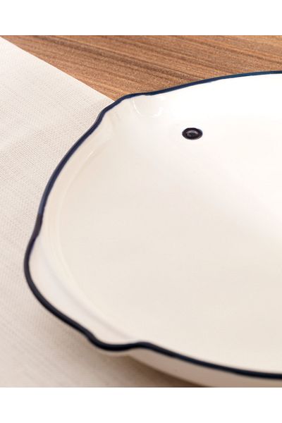 Madame Coco Marine 22 cm Teller