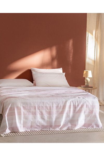 Madame Coco Henri Ecocell Bedrucktes Kingsize-Piqué-Set