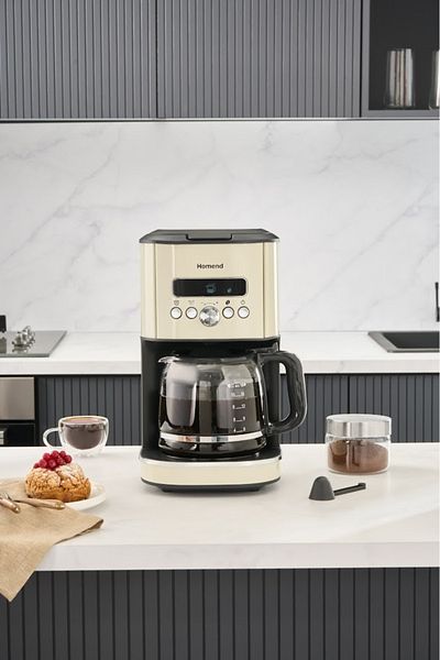HOMEND Vintage Coffeebreak 5027H Filter Coffee Machine Cream