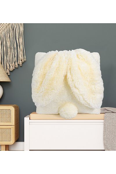 Özgüner Oyuncak Pabtex Decorative Rabbit Ear Throw Pillow - Soft and Comfortable