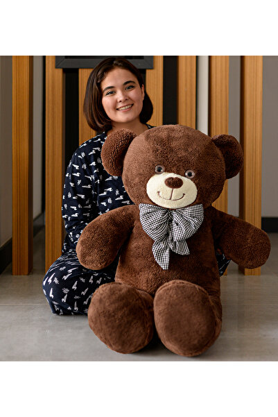 Özgüner Oyuncak 100 Cm Büyük Boy Peluş Papyonlu Ayıcık