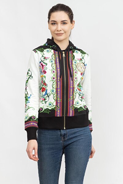 VERSACE JEANS COUTURE Kadın Fermuarlı Sweatshirt74haı3a6fs074