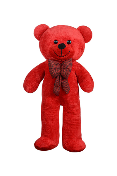 Özgüner Oyuncak 120 Büyük Boy Peluş Ayı Yumuşak Ve Papyonlu