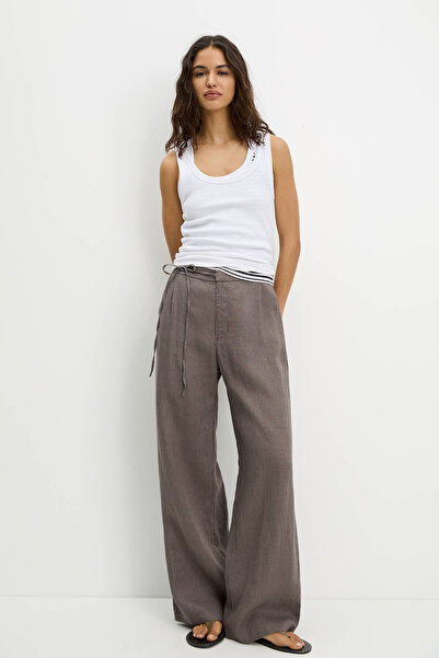 Pull & Bear %100 keten pantolon