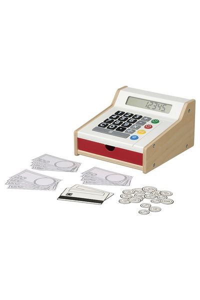 IKEA DUKTIG Toy Cash Register – Fun, Educational Role Play for Kids with Real Calculator