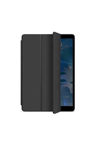 Choice جراب تابلت Tbtic أسود من الجيل الخامس والسادس لجهاز iPad Air 5 و4 و10.9 وPro 11 و10th Funda و9th و8th و7th Generati