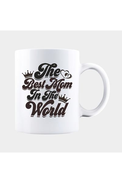 OEM Cana albă personalizată, CEA MAI BUNĂ MAMĂ DIN LUME, INOVATIX®. 330 ml