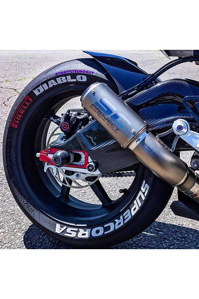 komauto دراجة نارية ثلاثية الأبعاد مكتوب عليها Supercorsa 4 قطع منتج أصلي (صنع في الولايات المتحدة الأمريكية)