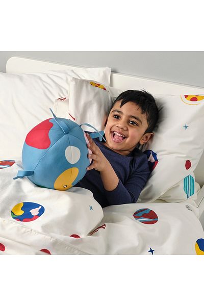 IKEA AFTONSPARV Soft toy, Earth/multicolour
