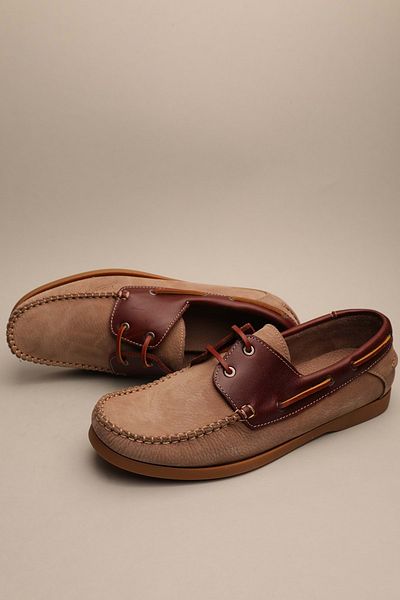 Gondol Loafer clasic pentru bărbați din piele naturală Mink 42