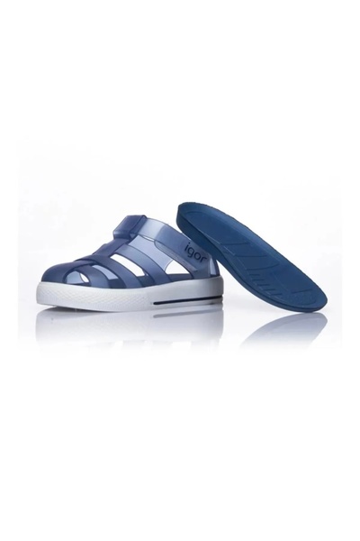 IGOR Star Children's Sandals, Velcro Sandals, Daily and In-Water Use, Non-Slip Sole