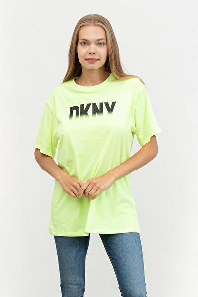 Dkny Kadın Bisiklet Yaka T-Shirt Çok Renkli