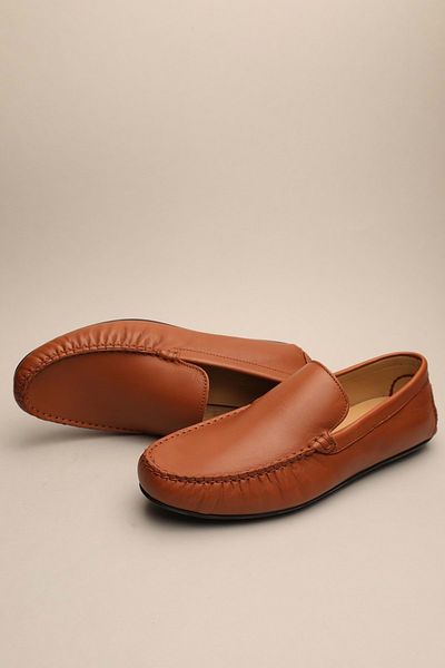 Gondol Ανδρικό Γνήσιο Δέρμα Classic Loafer Tan 42 Ttx.640