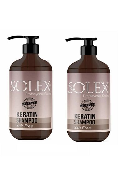 Solex Salt-Free Professional Series Keratin Essence Shampoo 1.000 Ml+1000 ml