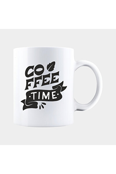 OEM Cana albă personalizată COFFEE TIME, INOVATIX®. 330 ml