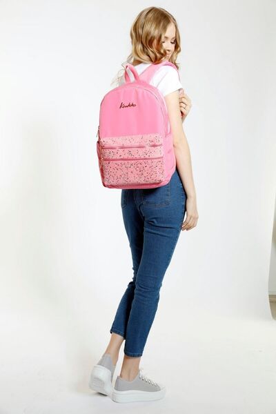 KAUKKO Magic Dreams Backpack (Stone Sequin-Pink)
