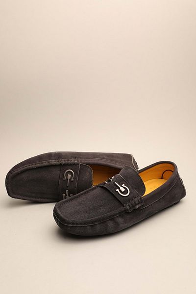 Gondol Loafer clasic pentru bărbați din piele naturală negru 42 ttx.638