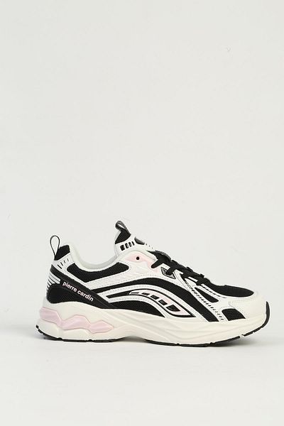 Pierre Cardin White-Black Women's Sports Shoes, Imported Pci-11369 Model