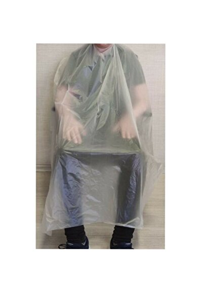 TARGA TEDARİK Tek Kullanımlık Berber & Kuaför Kesim Saç Boyama Önlüğü 100lü