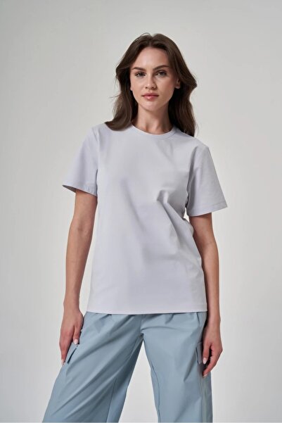 Exuma Kadın Buz Mavisi Tişört 1522110