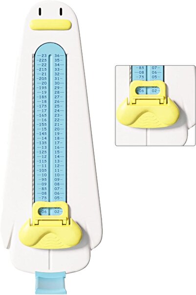 Yelajoy Foot Measurement Device,Children Foot Gauge High Precise Safe Portable Shoe Feet Measuring