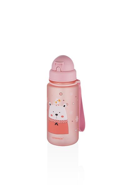 Vagonlife Uzspace 3024 400ML Light Pink Patterned New Series Water Bottle