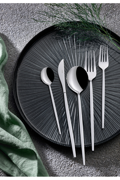 on-on Aris Modern Look 60 Piece Fork Spoon Knife Set 18/10