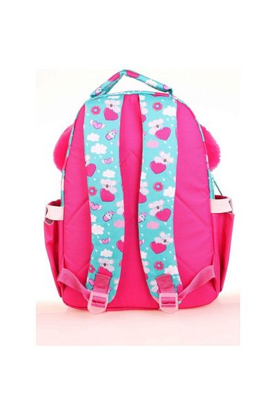 KAUKKO Rucsac de școală drăguț pentru fete cu model Koala verde