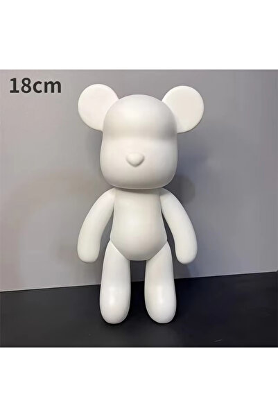 Choice سلسلة مفاتيح على شكل دب سائل بطول 18 سم، مصنوعة يدويًا على شكل دب عنيف...