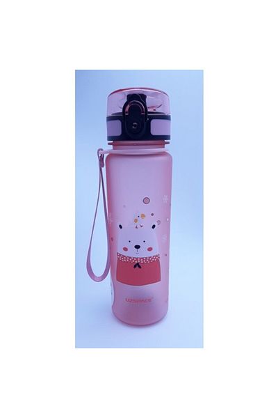 Vagonlife Uzspace Tritan 500 ml (Glow Pink-Snow Man) Water Bottle 3026-5