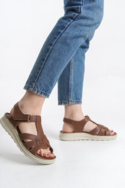 Solo Bag Del'Solera Daily Anatomical Orthopedic Vegan Leather Comfortable Sole Women's Slippers Sandals