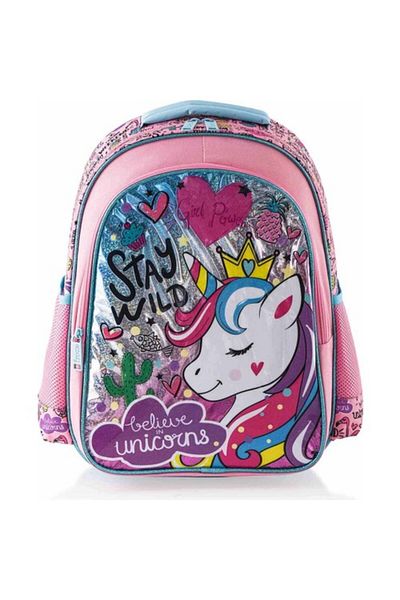 Mikro Şahin 010 - Otto 42261 School Bag Due Unicorn
