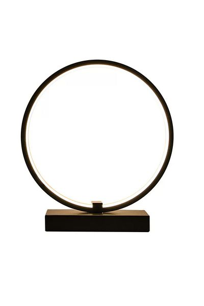 sharpdo 3-Color LED Creative Bedroom Bedside Table Lamp, Round Sleep Night Light Table Lamp Decoration