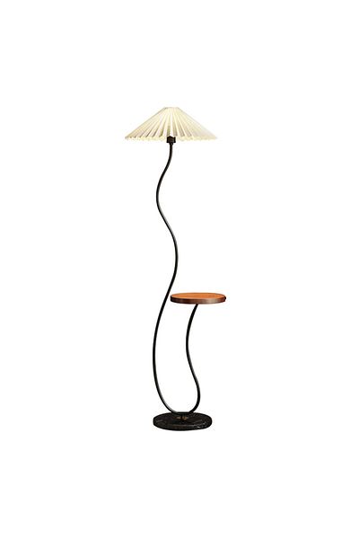 sharpdo LED Pleated Floor Lamp In Living Room