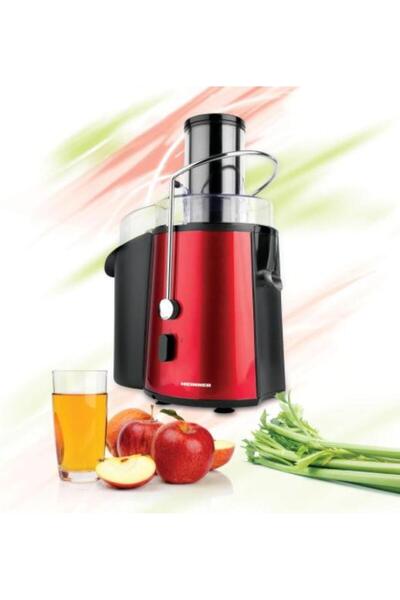 Heinner Storcator de fructe si legume Heinner XF-1000RD, 1000 W, Recipient suc 1 L, Recipient pulpa 2 L