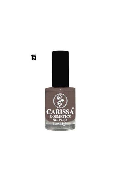Carissa طلاء أظافر كوزمتكس 15 رمادي 11 مل