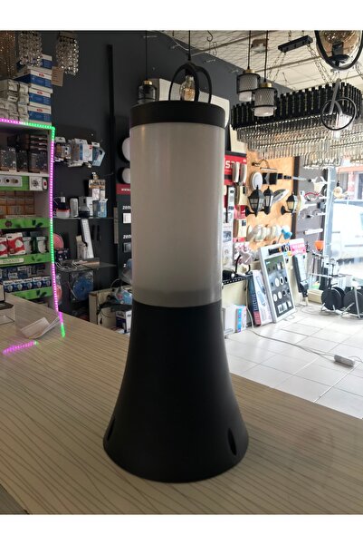 Horoz Elektrik Set üstü siyah bahçe armatürü