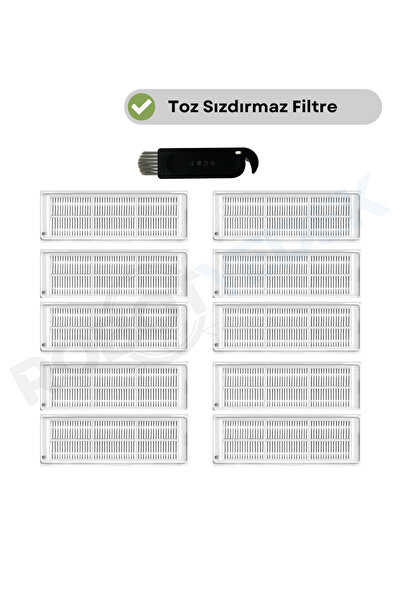 robotyedek Filtru Hepa de înlocuire compatibil Viomi V3 și perie de curățare ...