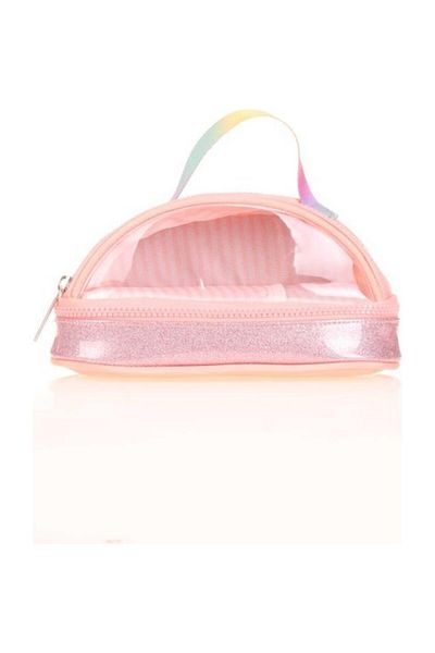 KAUKKO Τσάντα μολυβιού Crescent Magic Dreams (LEATHER SALMON)