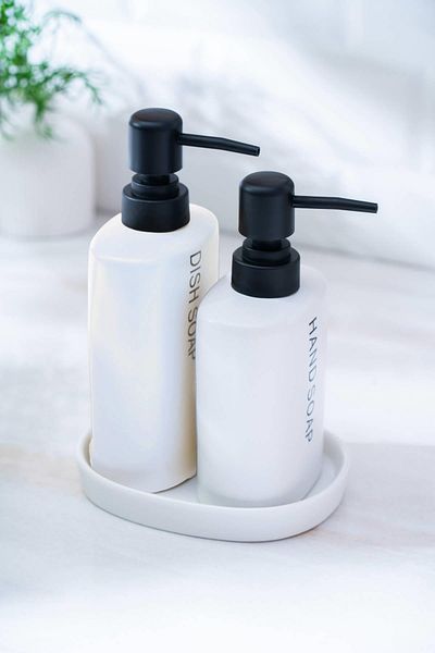 ACAR Jardin 3-Piece Bathroom Set - White