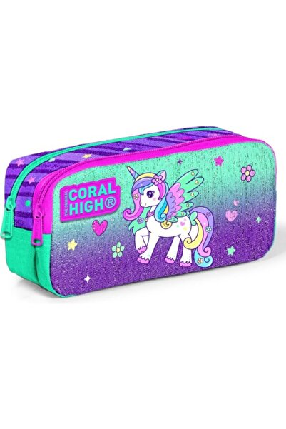 Coral High Τσάντα για στυλό (με δύο θήκες)