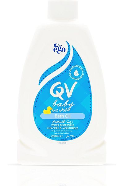 Qv Baby Bath Oil 250ml