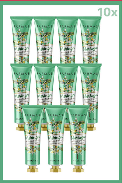 Farmasi Moringa Shea Yağı El Kremi 30 ml 10 Adet