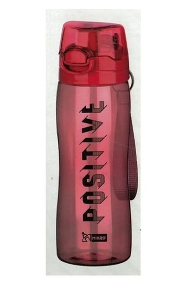 Mikro 750 ML Children's and Adult Water Bottle Red